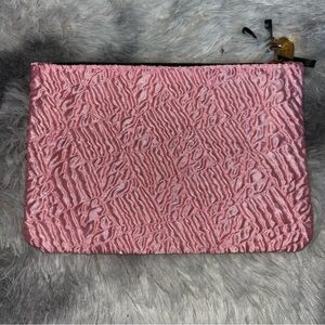 Pink velvety Ipsy bag BOGO